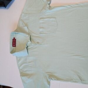 Lawman Mint Green Men's Polo Size Large